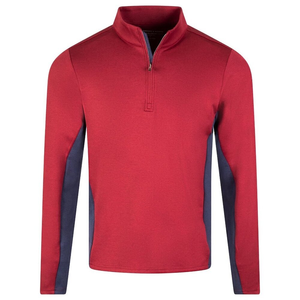 NWT Holderness & Bourne Men' The Brady Performance Wicking Pullover